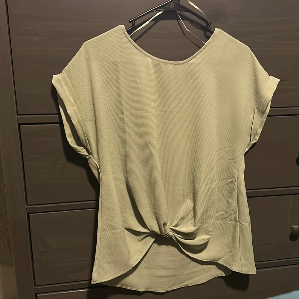 Crepe shirt